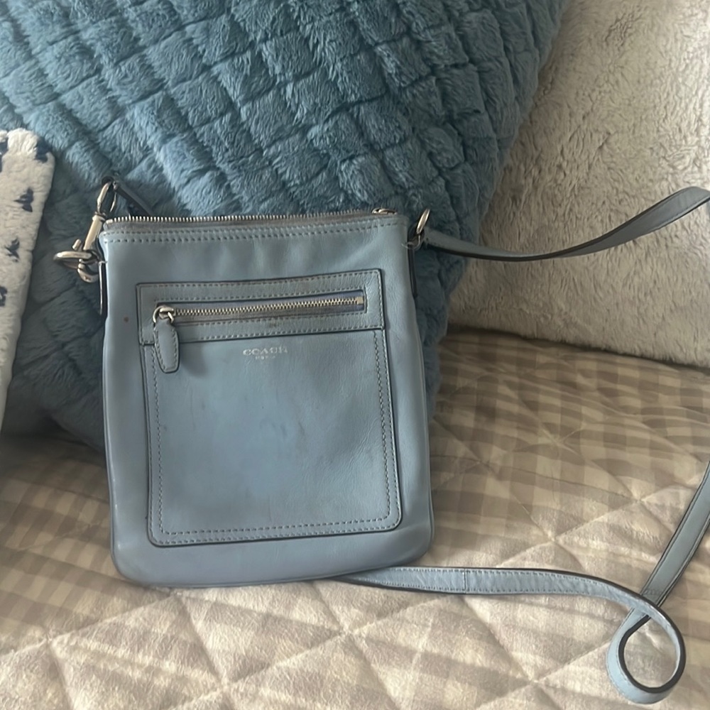 Used small crossbody Coach handbag